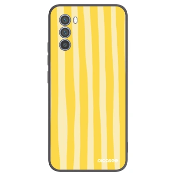 Maskica za Motorola Moto G62 - Lines lemon