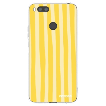 Maskica za Xiaomi Mi A1 Global - Lines lemon