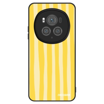 Maskica za Honor Magic6 Pro - Lines lemon