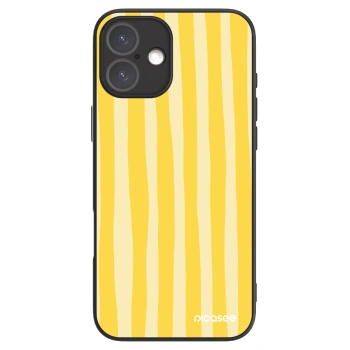 Picasee ULTIMATE CASE za Apple iPhone 16 Plus - Lines lemon