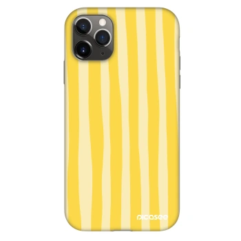 Maskica za Apple iPhone 11 Pro - Lines lemon