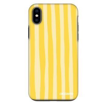 Maskica za Apple iPhone XS Max - Lines lemon