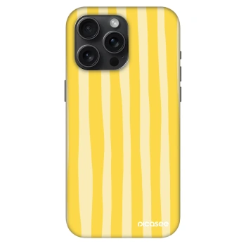 Maskica za Apple iPhone 15 Pro Max - Lines lemon