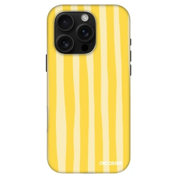 Maskica za Apple iPhone 16 Pro - Lines lemon