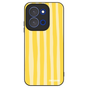 Maskica za Xiaomi Redmi 15C 4G - Lines lemon