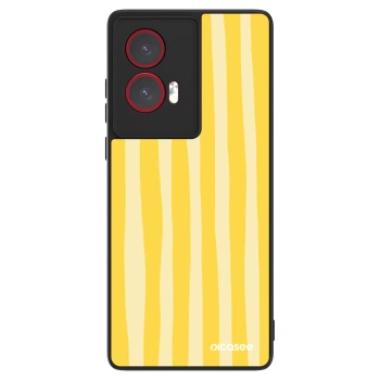 Maskica za Motorola Edge 50 Fusion - Lines lemon