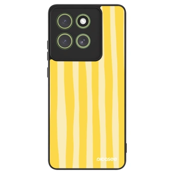 Maskica za Motorola Moto G86 Power 5G - Lines lemon