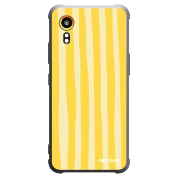 Maskica za Samsung Galaxy Xcover 7 - Lines lemon