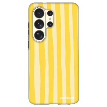 Maskica za Samsung Galaxy S26 Ultra - Lines lemon