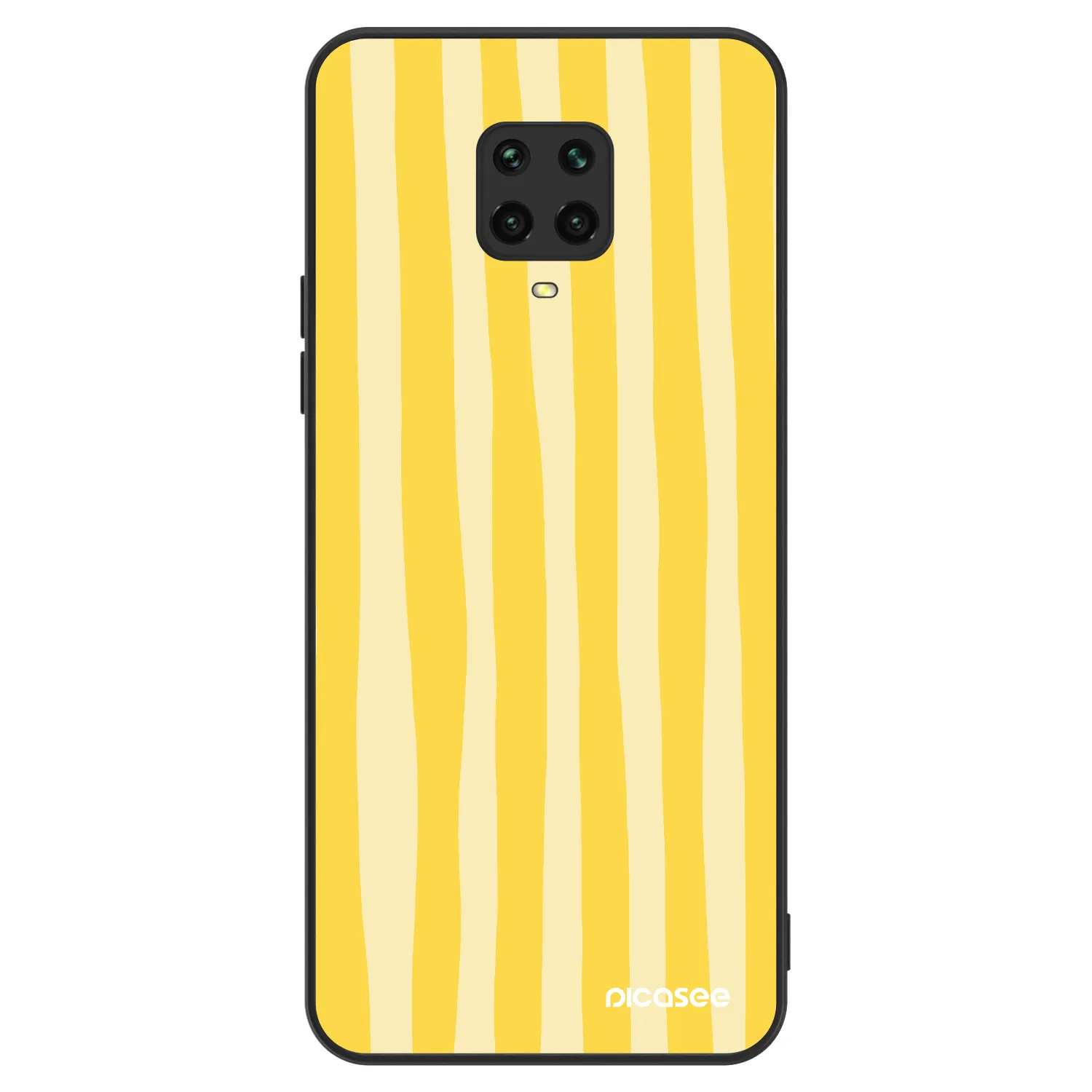 Picasee ULTIMATE CASE za Xiaomi Redmi Note 9 Pro - Lines lemon