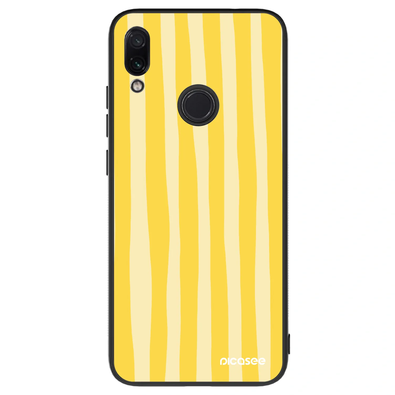 Picasee ULTIMATE CASE za Xiaomi Redmi Note 7 - Lines lemon