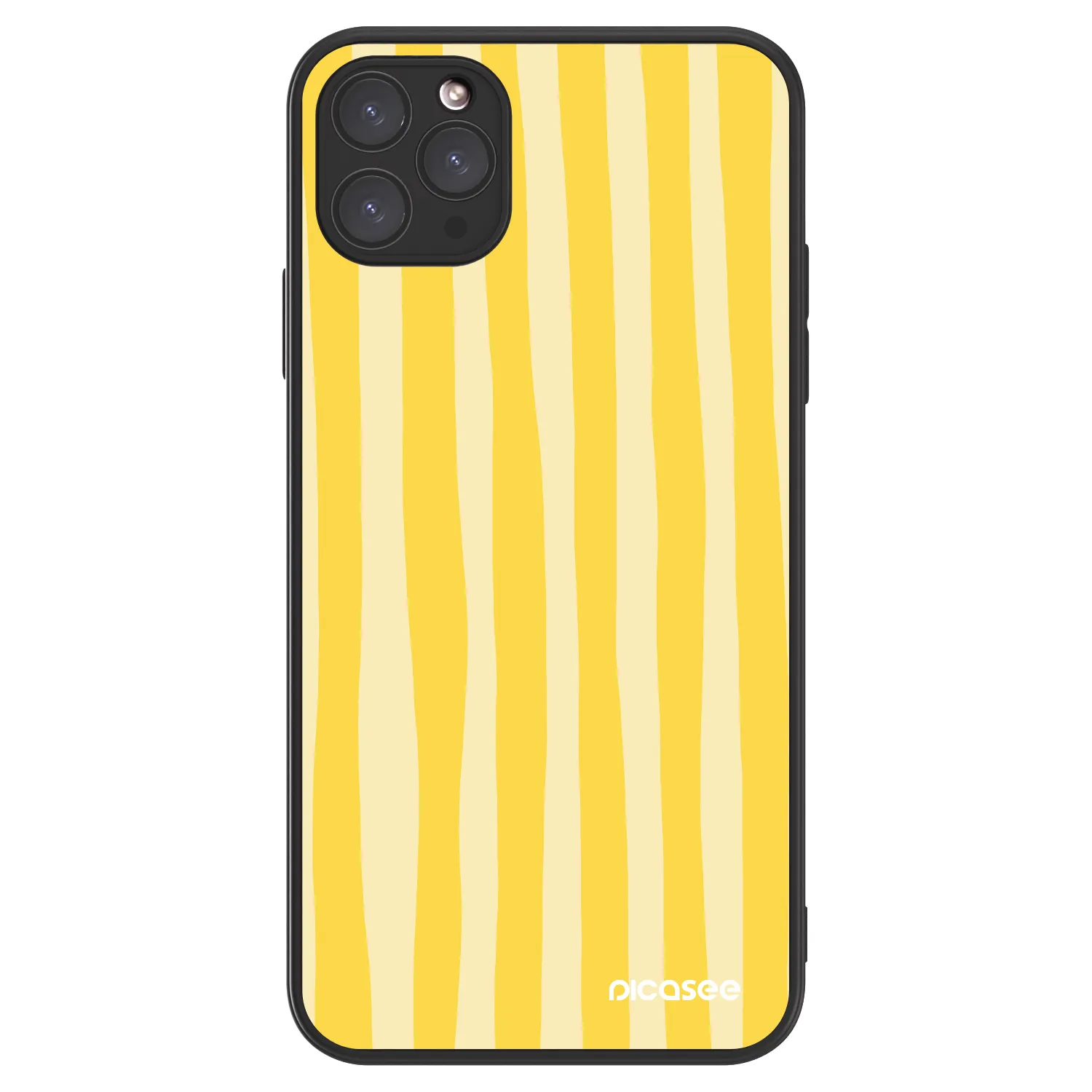 Picasee ULTIMATE CASE za Apple iPhone 11 Pro Max - Lines lemon