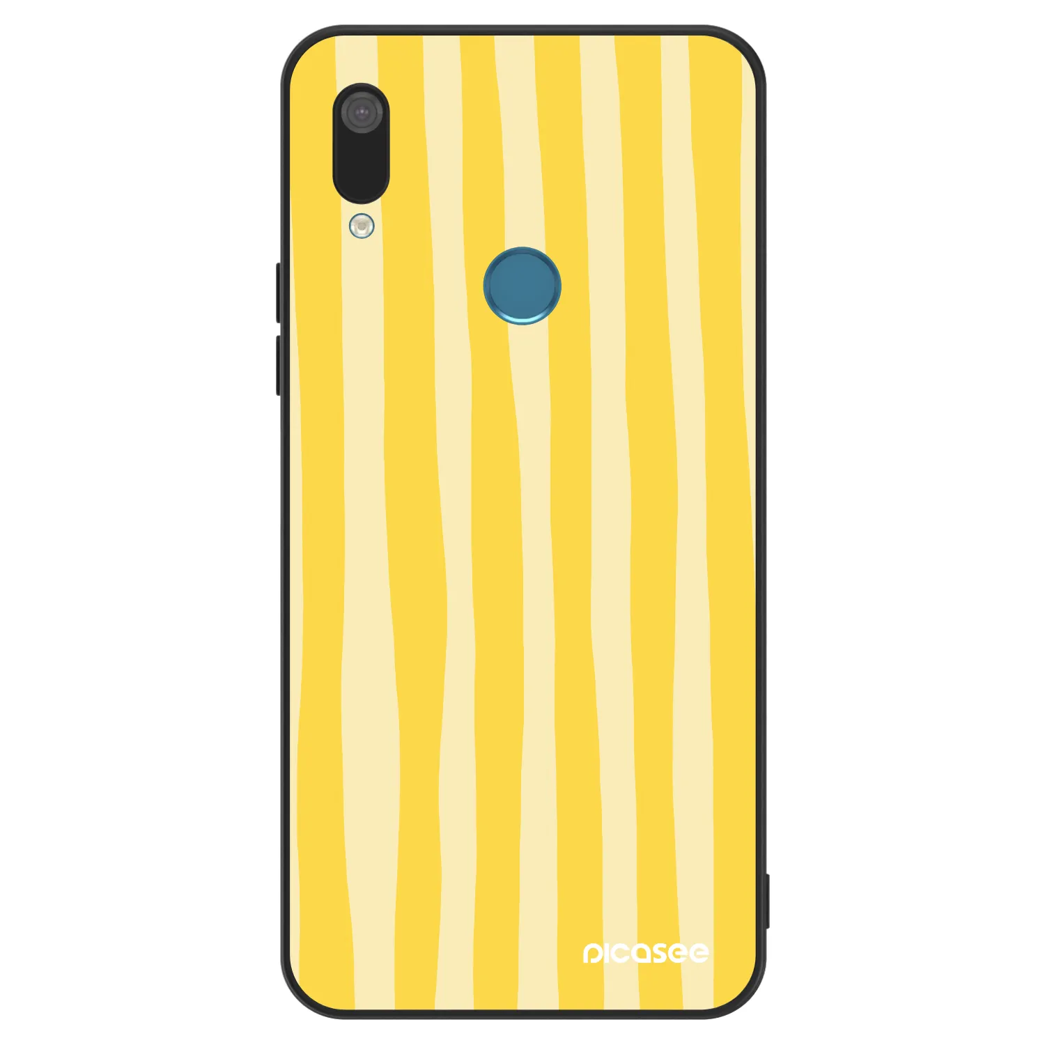 Picasee ULTIMATE CASE za Huawei Y7 2019 - Lines lemon