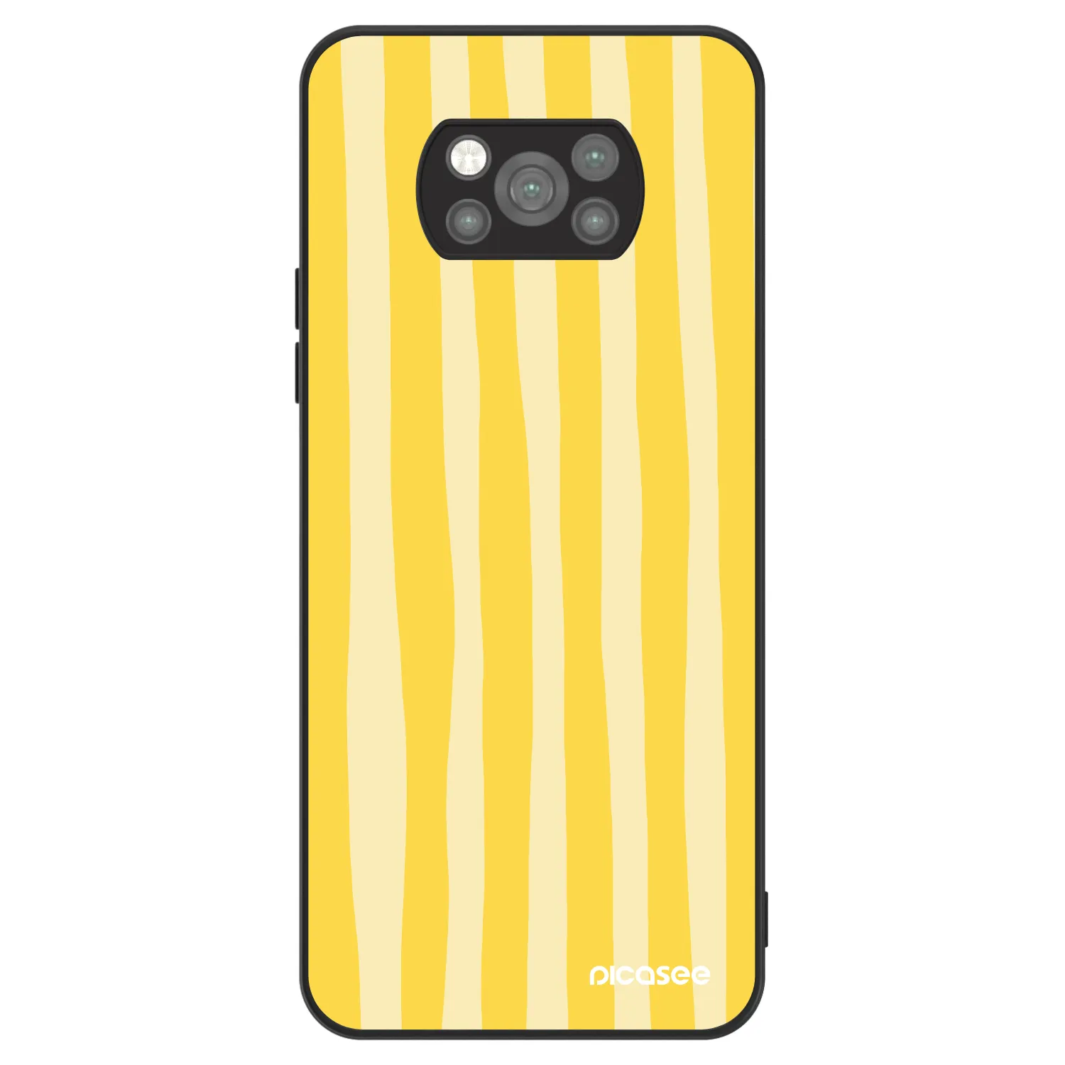 Picasee ULTIMATE CASE za Xiaomi Poco X3 Pro - Lines lemon