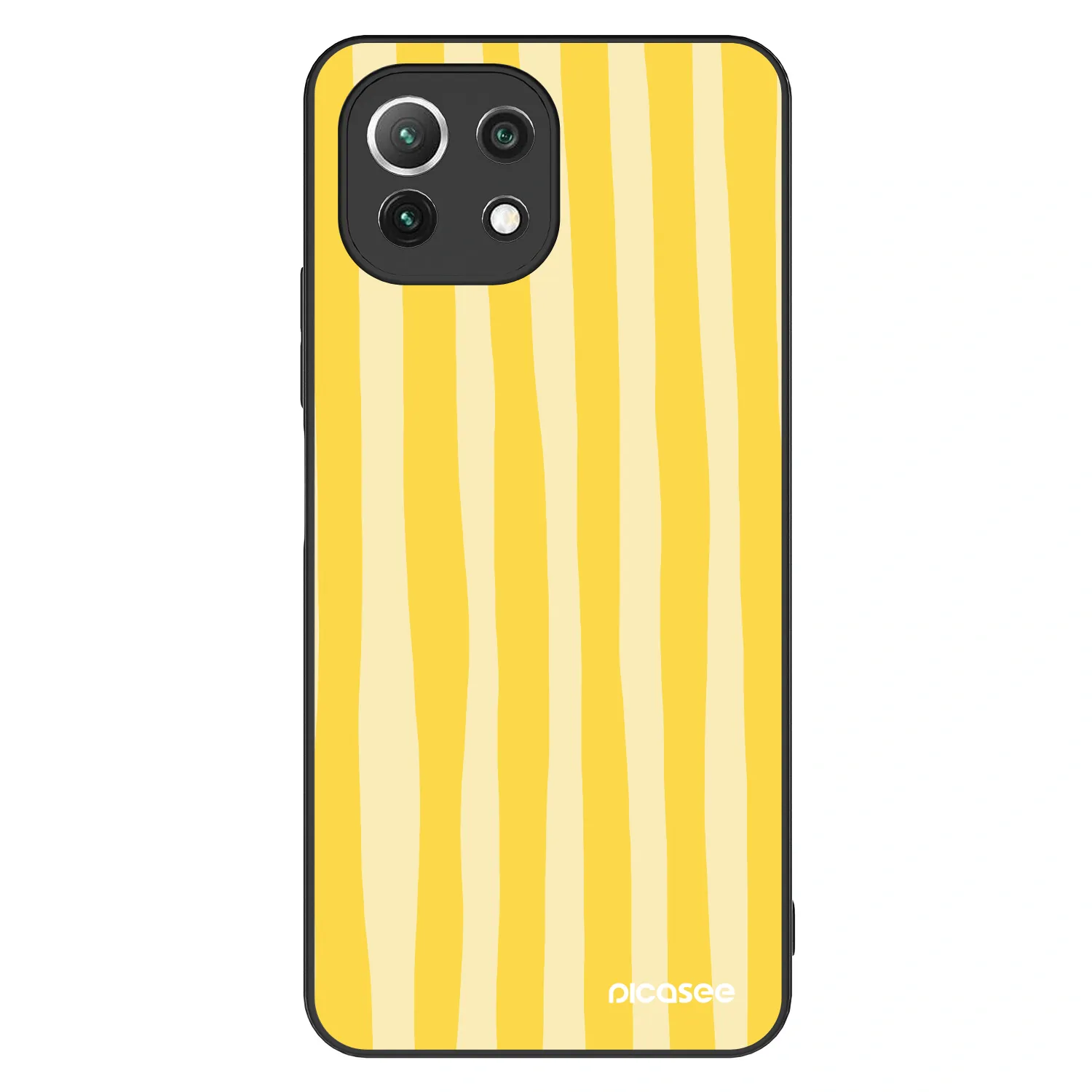 Picasee ULTIMATE CASE za Xiaomi Mi 11 Lite - Lines lemon