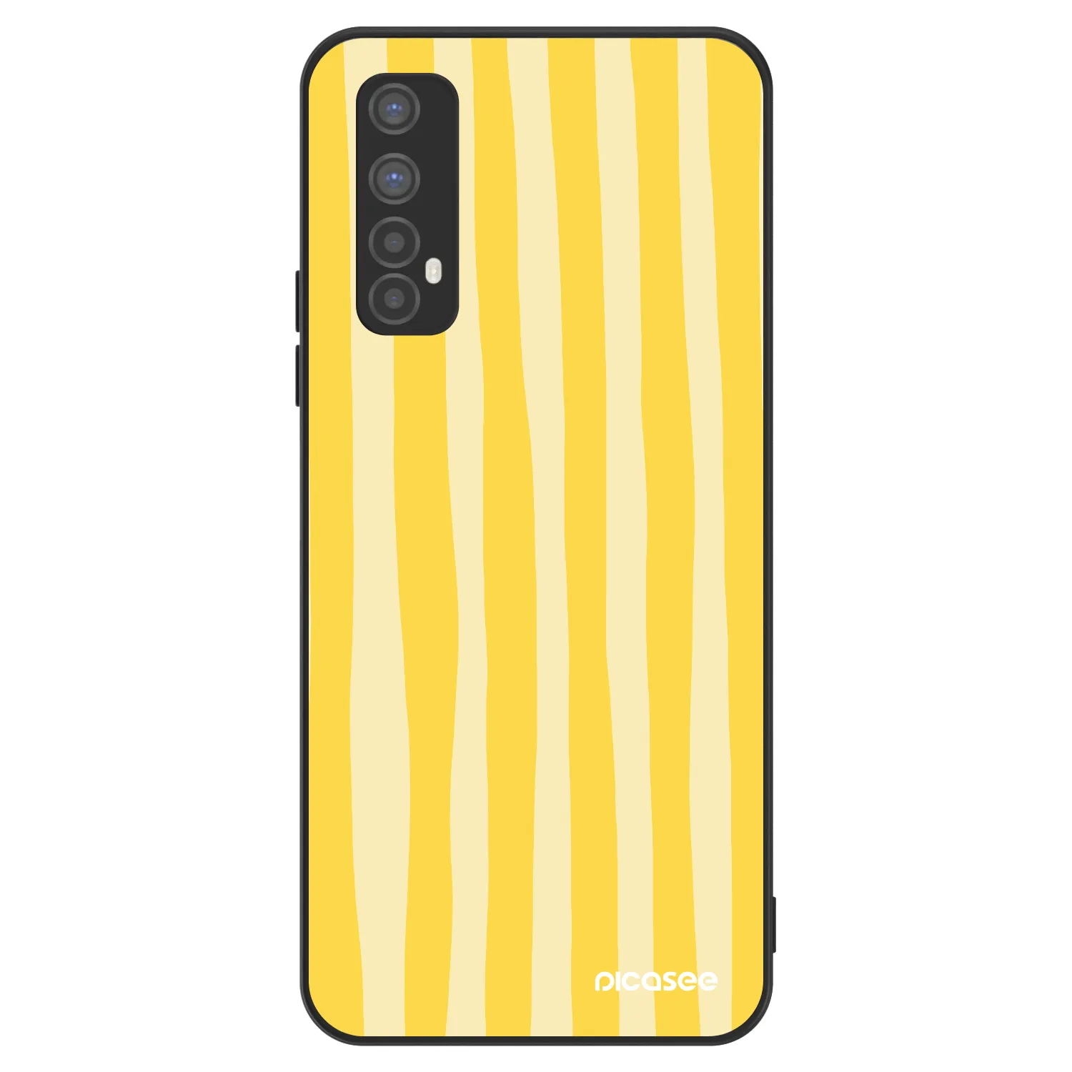 Picasee ULTIMATE CASE za Realme 7 - Lines lemon
