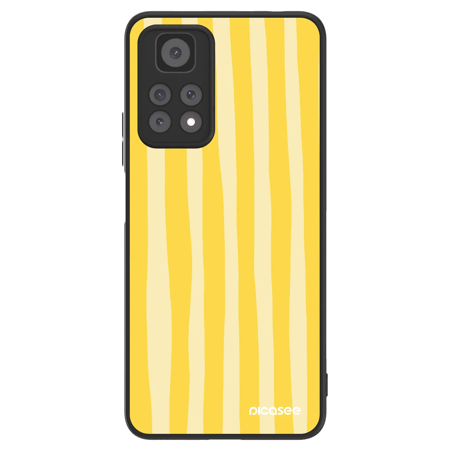 Picasee ULTIMATE CASE za Xiaomi Redmi Note 11 Pro - Lines lemon