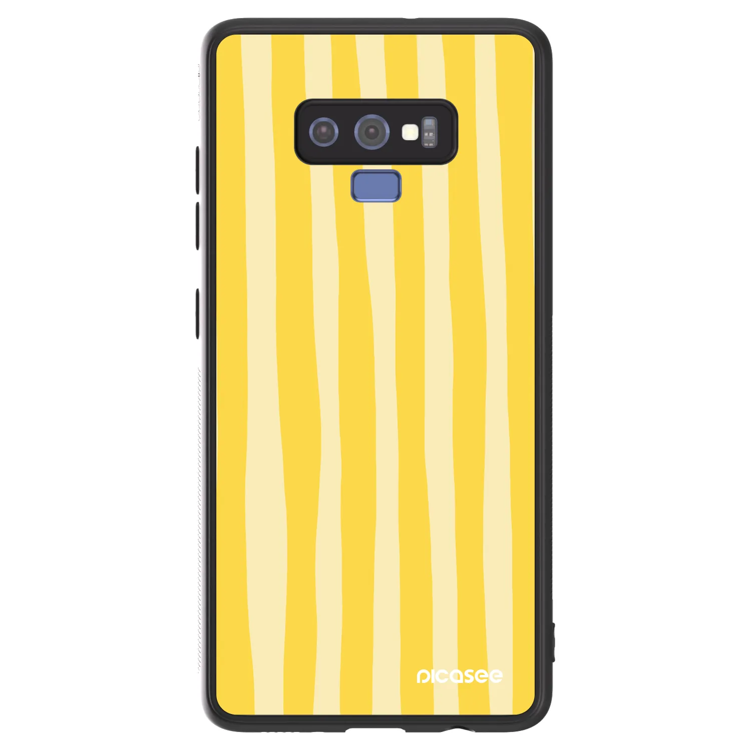 Picasee ULTIMATE CASE za Samsung Galaxy Note 9 N960F - Lines lemon