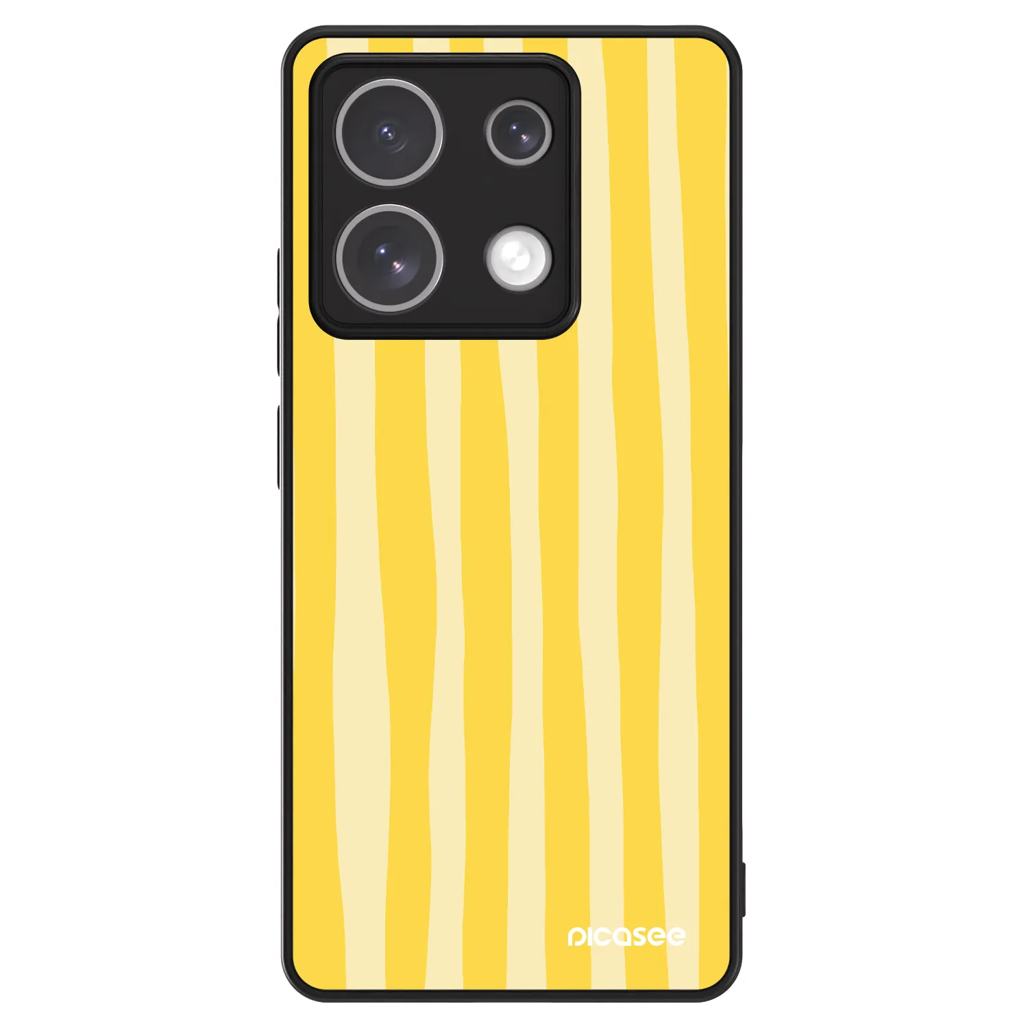 Picasee ULTIMATE CASE za Xiaomi Redmi Note 13 5G - Lines lemon