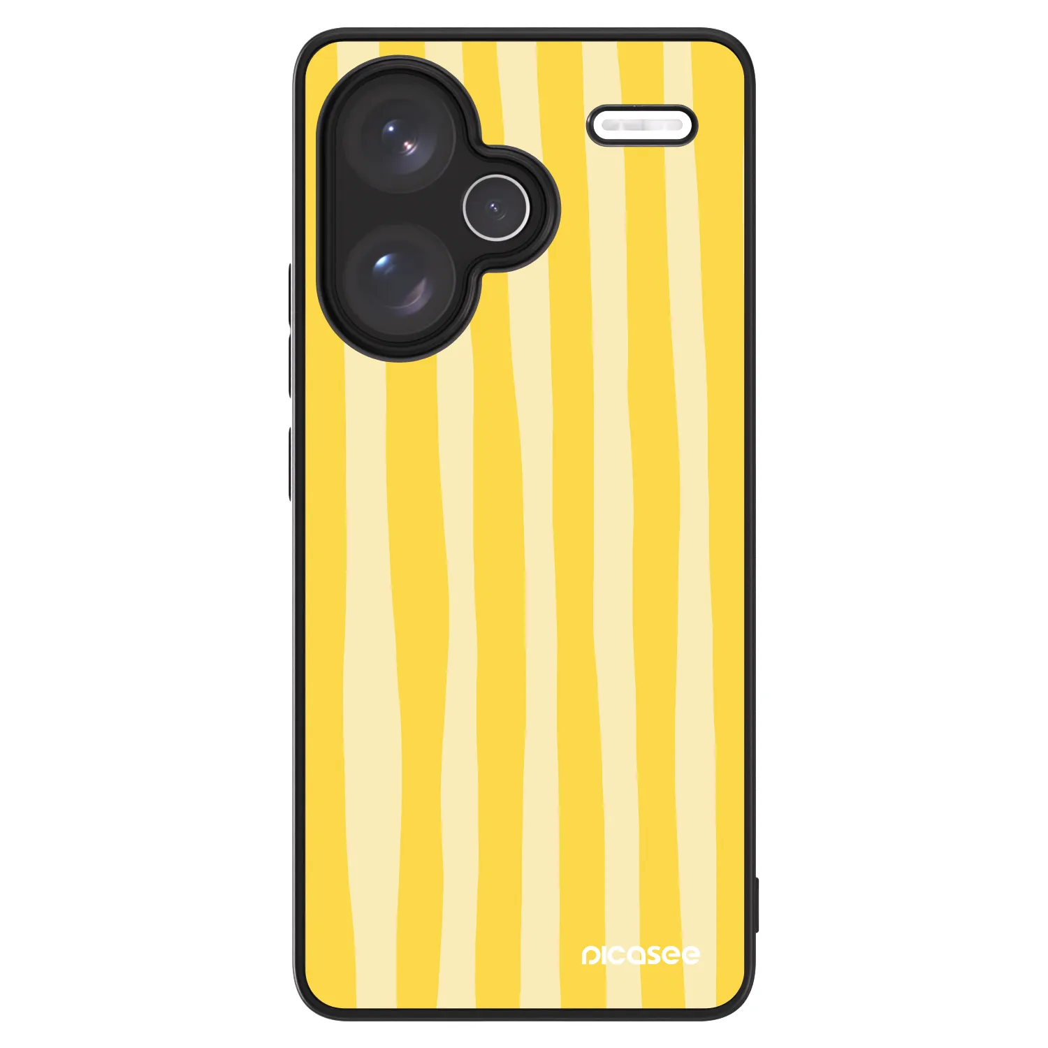 Picasee ULTIMATE CASE za Xiaomi Redmi Note 13 Pro+ 5G - Lines lemon