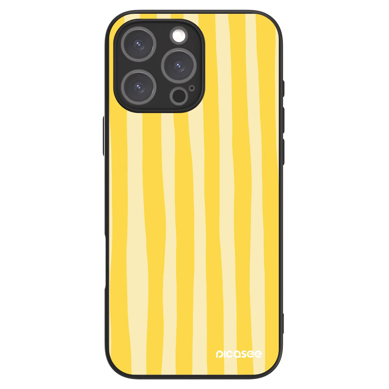 Picasee ULTIMATE CASE za Apple iPhone 16 Pro Max - Lines lemon