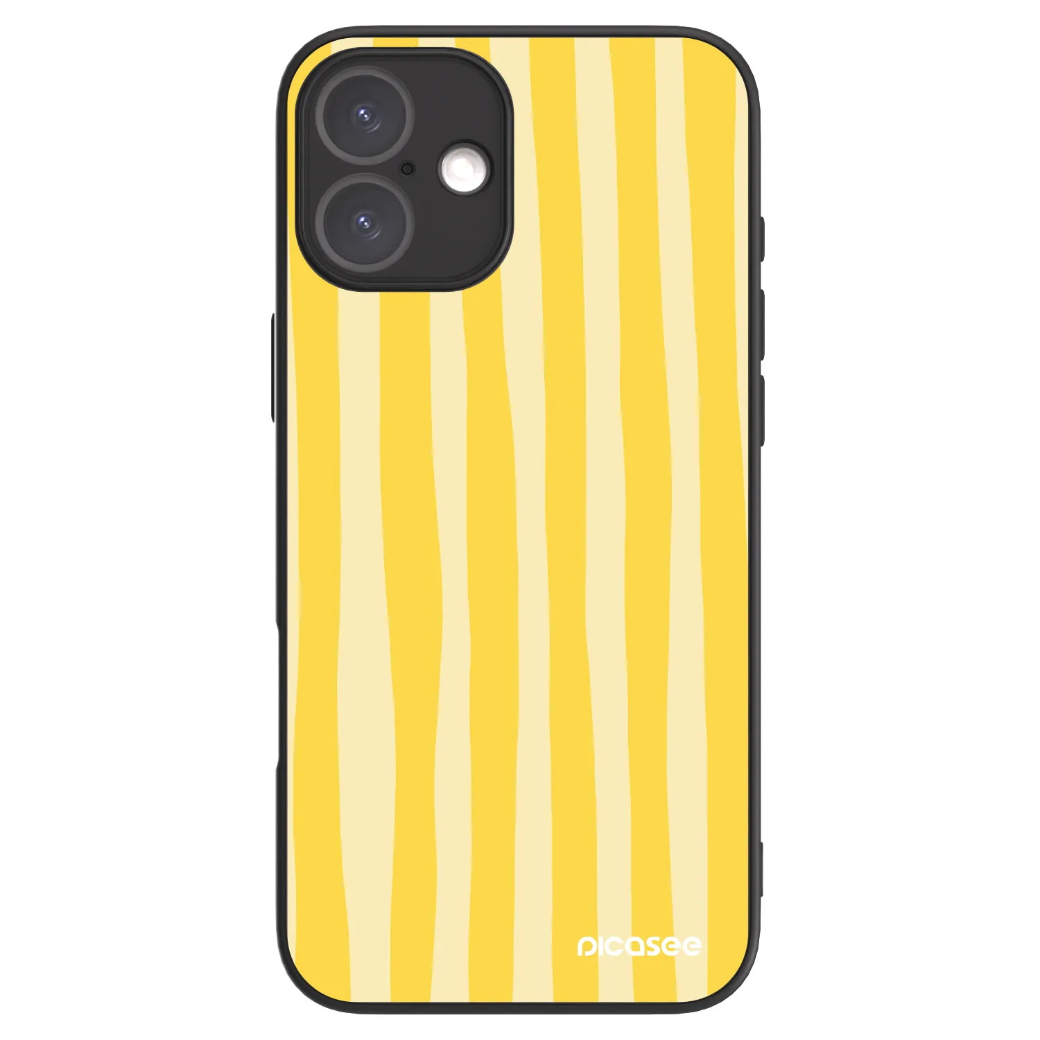 Picasee ULTIMATE CASE MagSafe za Apple iPhone 16 Plus - Lines lemon