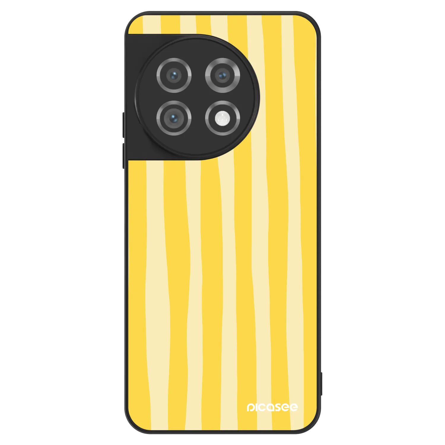 Picasee ULTIMATE CASE za OnePlus 11 5G - Lines lemon