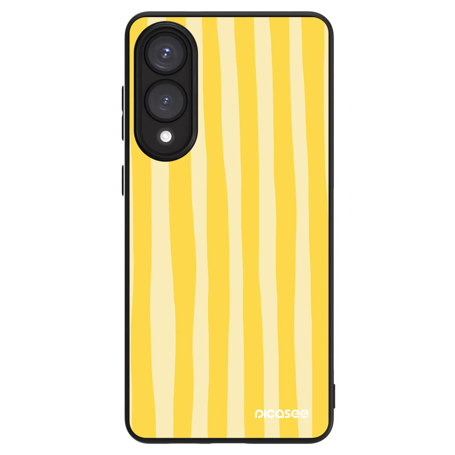 Picasee ULTIMATE CASE za Samsung Galaxy S25 Edge 5G - Lines lemon