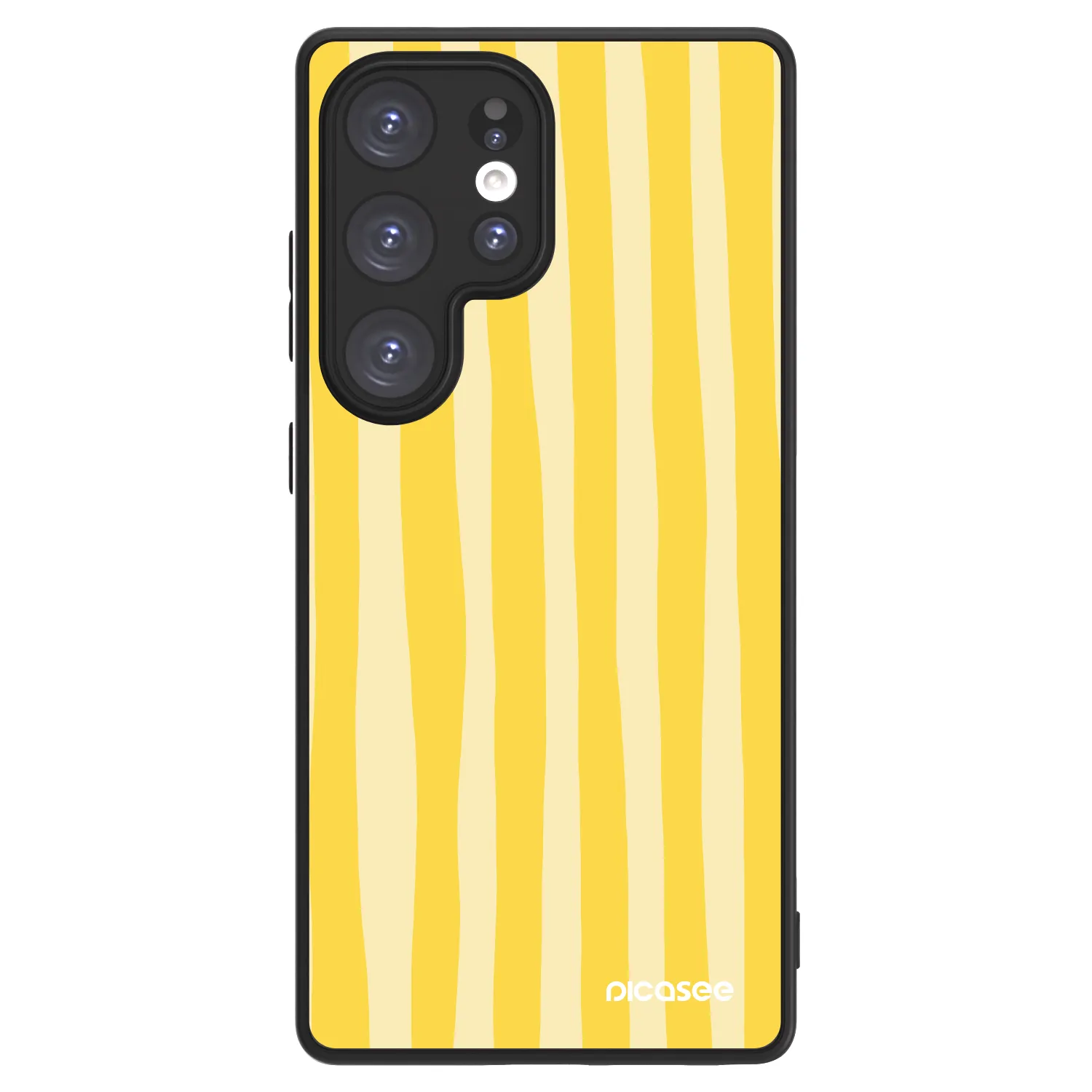 Picasee ULTIMATE CASE za Samsung Galaxy S25 Ultra 5G - Lines lemon