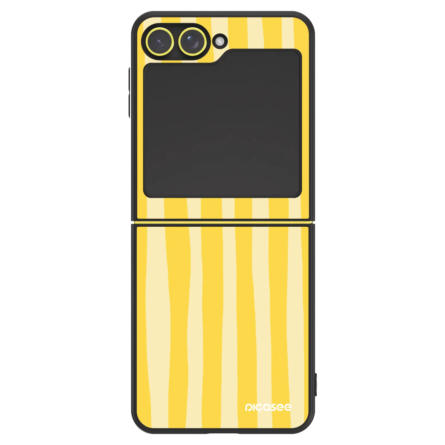 Picasee ULTIMATE CASE za Samsung Galaxy Z Flip5 5G - Lines lemon