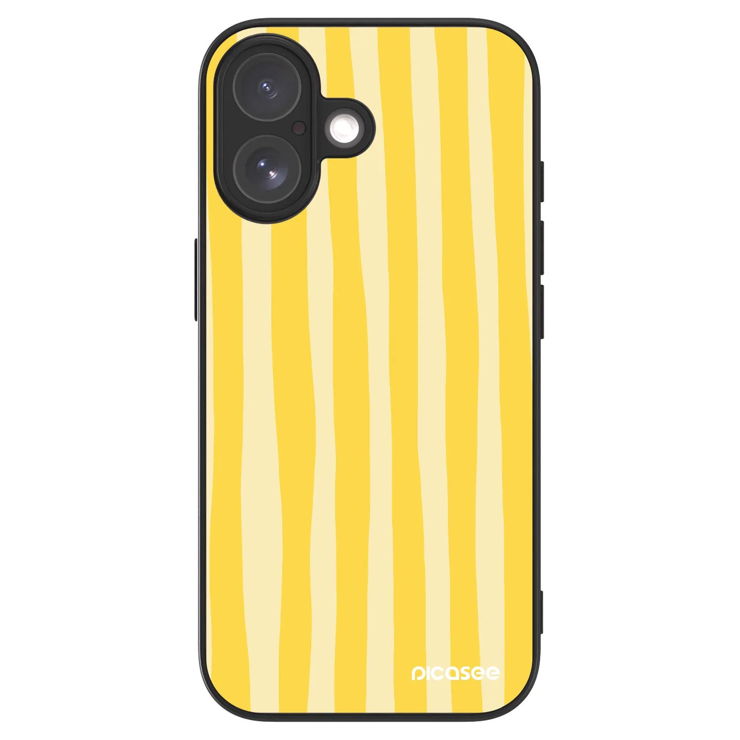 Picasee ULTIMATE CASE MagSafe za Apple iPhone 17 - Lines lemon