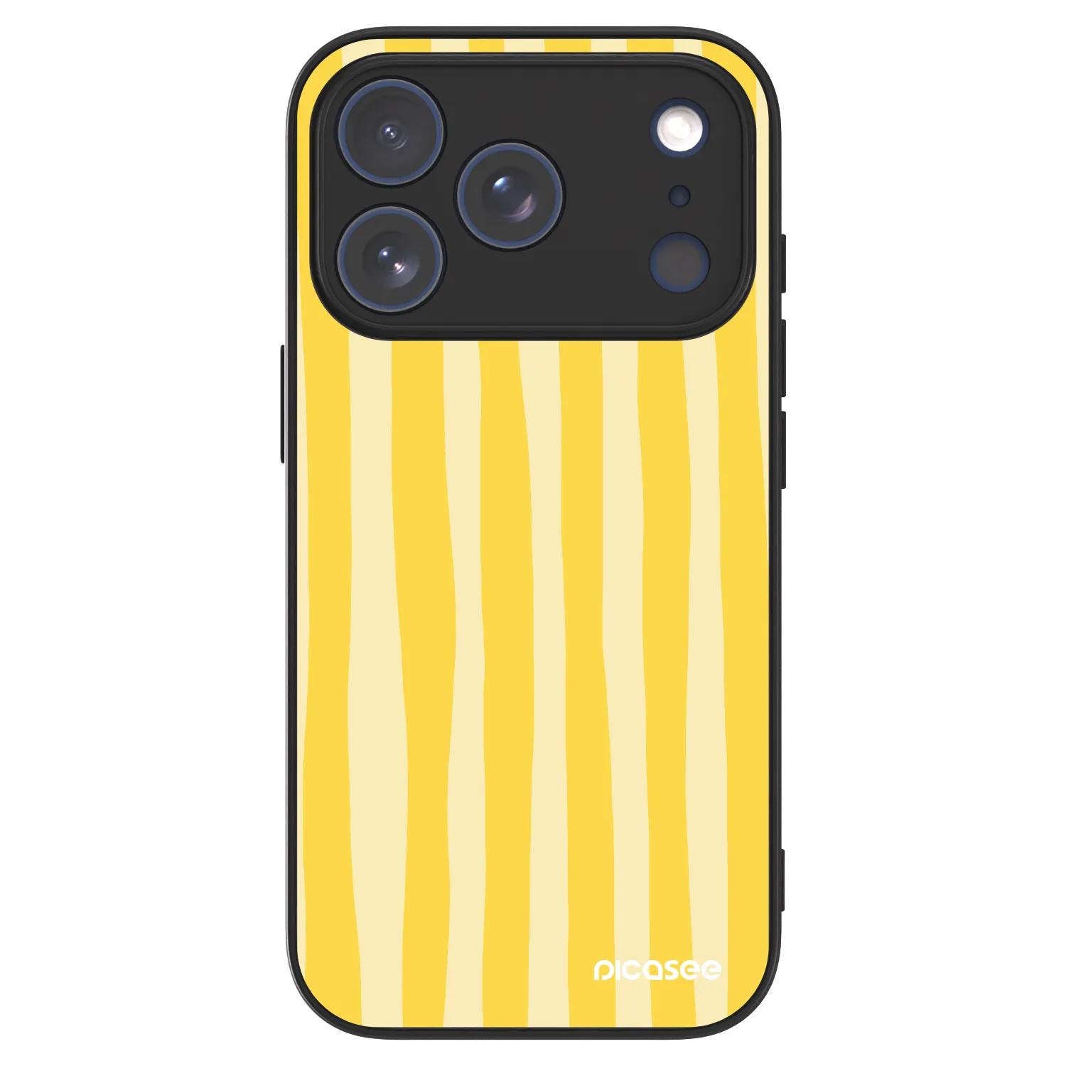 Picasee ULTIMATE CASE za Apple iPhone 17 Pro - Lines lemon
