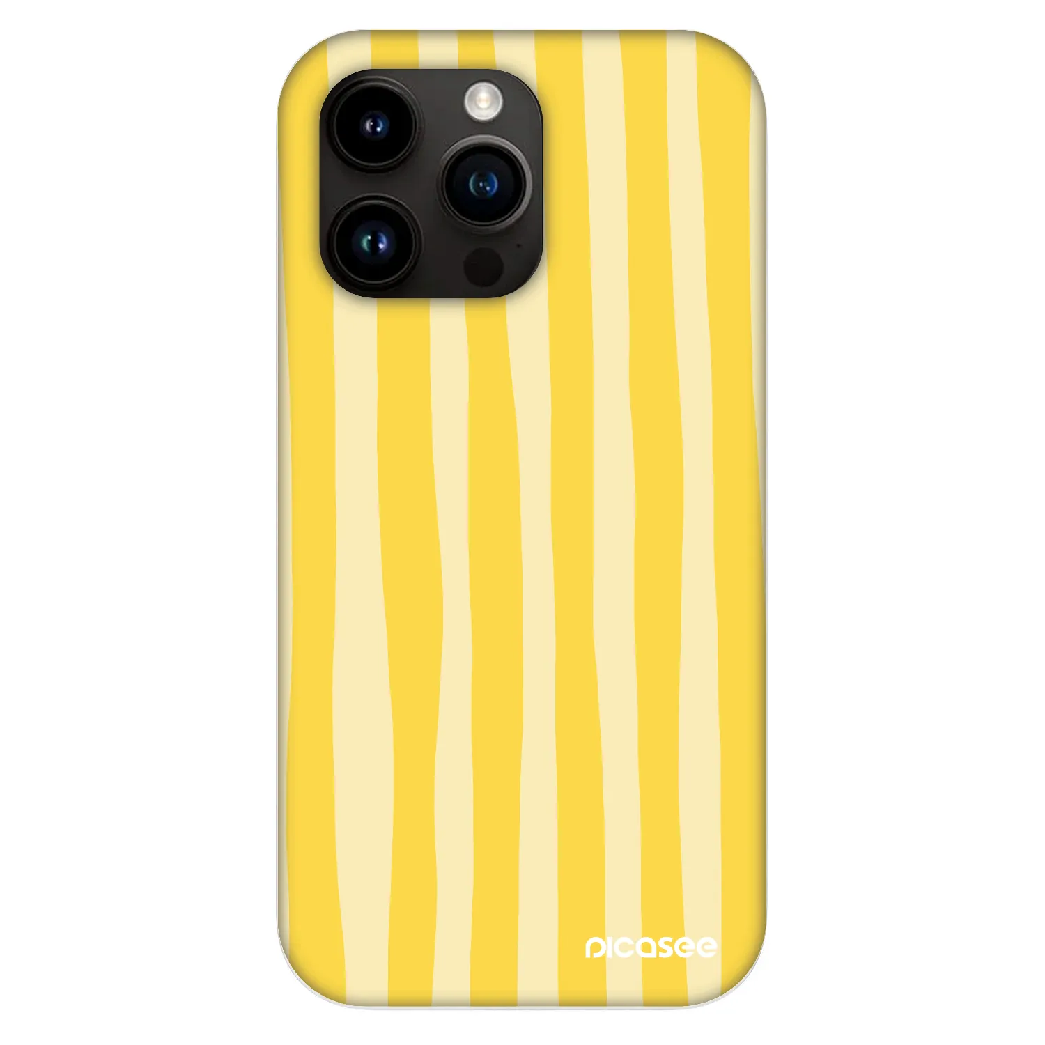 Picasee Fashion Case MagSafe za Apple iPhone 13 Pro - Lines lemon