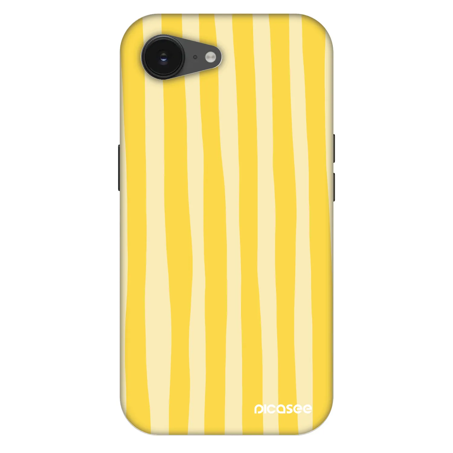 Picasee Fashion Case MagSafe za Apple iPhone 16e - Lines lemon