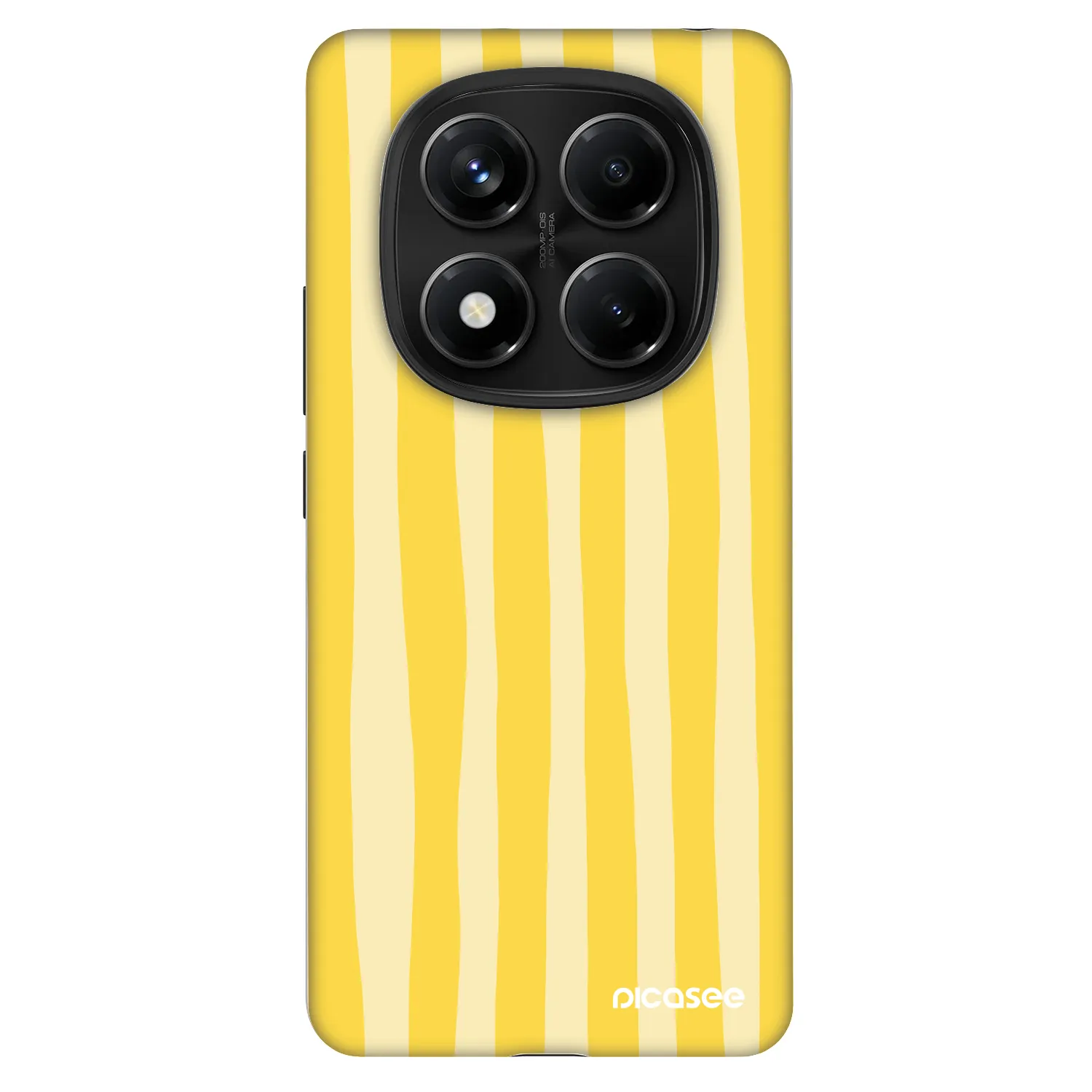 Picasee Fashion Case za Xiaomi Redmi Note 14 Pro 4G - Lines lemon