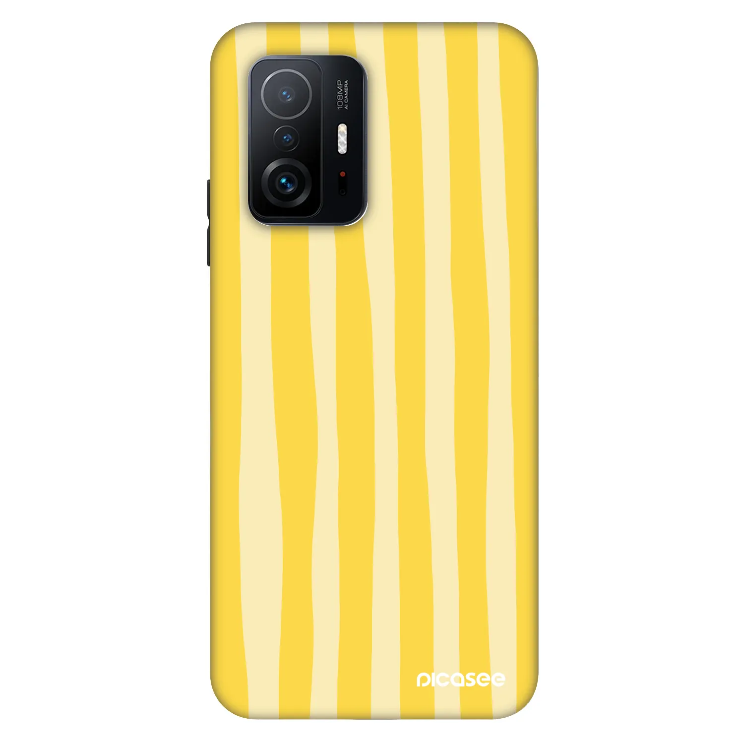 Picasee Fashion Case za Xiaomi 11T - Lines lemon