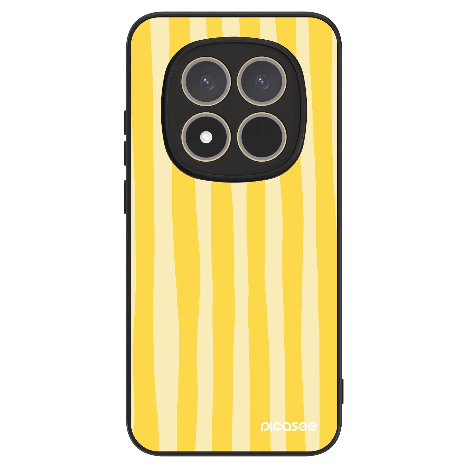 Picasee ULTIMATE CASE za Xiaomi Redmi Note 15 Pro 5G - Lines lemon