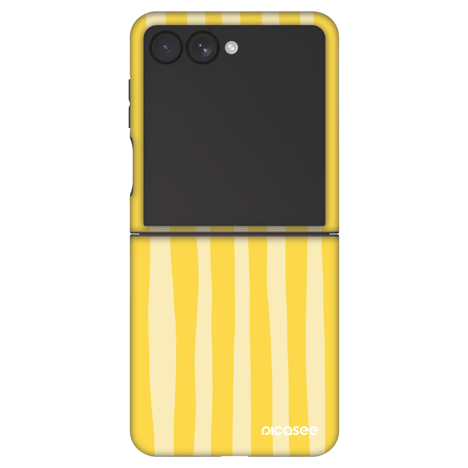 Picasee Fashion Case za Samsung Galaxy Z Flip7 5G - Lines lemon