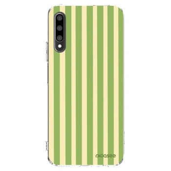 Picasee silikonska prozirna maskica za Honor 9X Pro - Lines Matcha