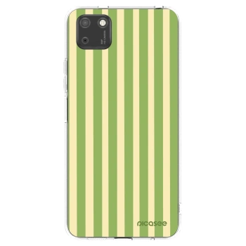 Picasee silikonska prozirna maskica za Huawei Y5P - Lines Matcha