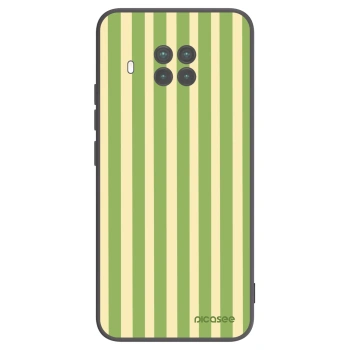 Picasee crna silikonska maskica za Xiaomi Mi 10T Lite - Lines Matcha