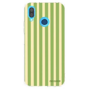 Picasee silikonska prozirna maskica za Huawei P20 Lite - Lines Matcha