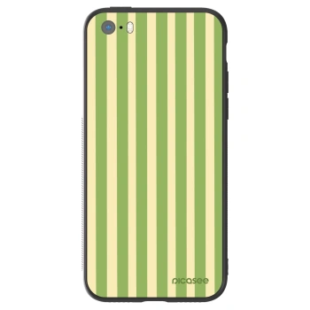 Maskica za Apple iPhone 5/5S/SE - Lines Matcha