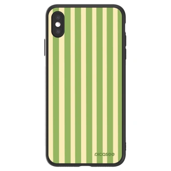 Picasee ULTIMATE CASE za Apple iPhone XS Max - Lines Matcha