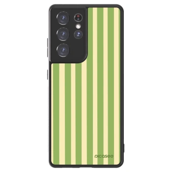 Picasee ULTIMATE CASE za Samsung Galaxy S21 Ultra 5G G998B - Lines Matcha