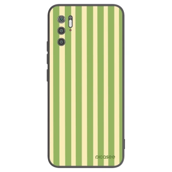 Picasee crna silikonska maskica za Xiaomi Poco M3 Pro 5G - Lines Matcha