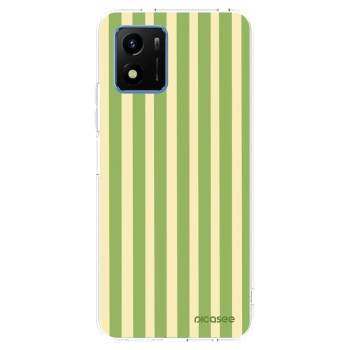 Picasee silikonska prozirna maskica za Vivo Y01 - Lines Matcha