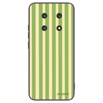 Picasee crna silikonska maskica za Honor Magic4 Lite 5G - Lines Matcha