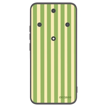 Picasee crna silikonska maskica za Honor Magic5 Lite 5G - Lines Matcha