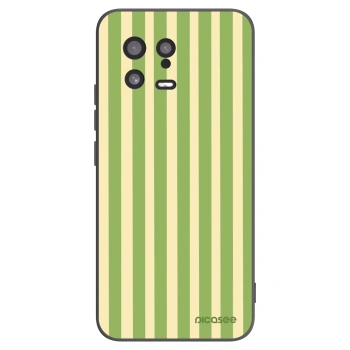 Picasee crna silikonska maskica za Xiaomi 13 - Lines Matcha